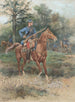 Cazador a caballo, soldado a caballo - Jean - Baptiste Édouard Detaille — vista de la obra