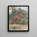 Cazador a caballo, soldado a caballo - Jean - Baptiste Édouard Detaille — cuadro enmarcado en la pared