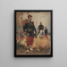 Military Painting - Jean-Baptiste Édouard Detaille — framed artwork on a wall