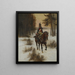 The Dragon - Jean-Baptiste Édouard Detaille — framed artwork on a wall