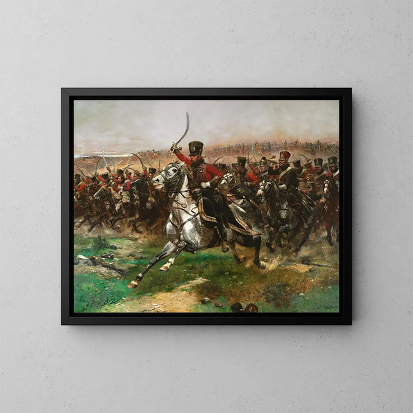 ¡Viva el Emperador! - Jean-Baptiste Édouard Detaille — cuadro enmarcado en la pared