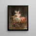 Les Deux Sœurs - Jean-Claude Richard de Saint-Non — framed artwork on a wall