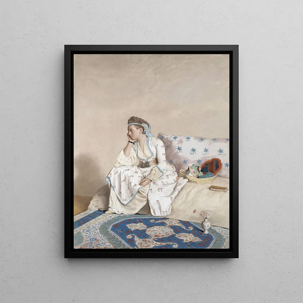JeanEtienne Liotard - Marie Fargues the Painters Wife.webp