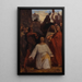 El martirio de San Cristóbal - Jean-François Brémond — cuadro enmarcado en la pared