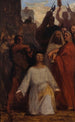 El martirio de San Cristóbal - Jean-François Brémond — vista de la obra