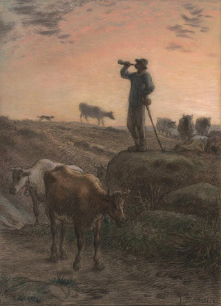 JeanFranois Millet - Calling Home the Cows.webp