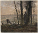 Hojas caídas - Jean-François Millet — vista de la obra