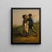 Going to Work - Jean-François Millet — framed artwork on a wall