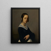 Louise-Antoinette Feuardent - Jean-François Millet — framed artwork on a wall