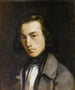 Retrato de Joven Hombre - Jean-François Millet — vista de la obra