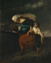 Retirada de la tormenta - Jean-François Millet — vista de la obra