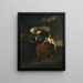 Retirada de la tormenta - Jean-François Millet — cuadro enmarcado en la pared
