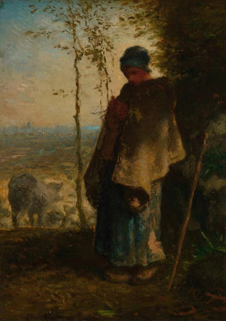 JeanFranois Millet - The Little Shepherdess.webp