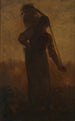 La Lechera de Normandía - Jean-François Millet — vista de la obra
