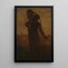 La Lechera de Normandía - Jean-François Millet — cuadro enmarcado en la pared