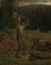 The Woodcutter - Jean-François Millet — artwork view