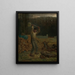 The Woodcutter - Jean-François Millet — framed artwork on a wall