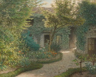 JeanFranois Millet - Thodore Rousseaus House In Barbizon.webp