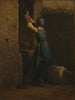 Mujer en el pozo - Jean-François Millet — vista de la obra