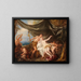 Bacchus y Ariadne - Jean-François de Troy — cuadro enmarcado en la pared