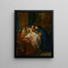 Before the Ball - Jean-François de Troy — framed artwork on a wall