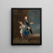 Portrait of Louis Alexandre de Bourbon, Count of Toulouse - Jean-François de Troy — framed artwork on a wall