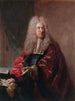 Portrait Painting of Jean Hébert, Alderman of the City of Paris - Jean-François de Troy — artwork view