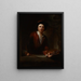 Self-portrait - Jean-François de Troy — framed artwork on a wall