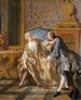 La Jarretière - Jean-François de Troy — artwork view