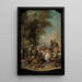 La Chasse au lion - Jean-François de Troy — framed artwork on a wall