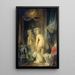 Toilette du matin - Jean-Frédéric Schall — framed artwork on a wall