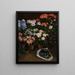 Flower Pot - Jean-Frédéric Bazille — framed artwork on a wall