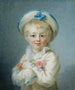 Un niño en Pierrot - Jean-Honoré Fragonard — vista de la obra