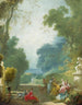 A game of warm shells - Jean-Honoré Fragonard — artwork view