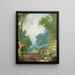 A game of warm shells - Jean-Honoré Fragonard — framed artwork on a wall