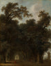 A Shaded Avenue - Jean-Honoré Fragonard — artwork view