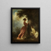 El Número de amor El Recuerdo - Jean-Honoré Fragonard — cuadro enmarcado en la pared