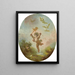 L'amour comme folie - Jean-Honoré Fragonard — cuadro enmarcado en la pared
