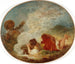 Perrette y la jarra de leche - Jean-Honoré Fragonard — vista de la obra