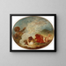 Perrette y la jarra de leche - Jean-Honoré Fragonard — cuadro enmarcado en la pared