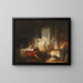 Interior Roman Painting - Jean-Honoré Fragonard — framed artwork on a wall