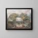 Le Petit Parc - Jean-Honoré Fragonard — framed artwork on a wall