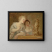 La Performance - Jean-Honoré Fragonard — framed artwork on a wall