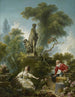 El Progreso del Amor El Encuentro - Jean-Honoré Fragonard — vista de la obra