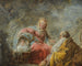The Rest During the Flight into Egypt - Jean-Honoré Fragonard — artwork view