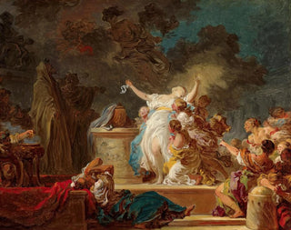 JeanHonor Fragonard - The sacrifice to the Minotaur.webp