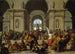 Alegoría Los pueblos del mundo rindiendo homenaje al ser supremo - Jean-Jacques Forty — vista de la obra