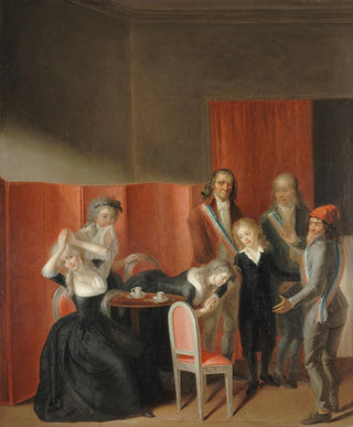 JeanJacques Hauer - Louis XVII spar de sa mre le 3 juillet 1793.webp