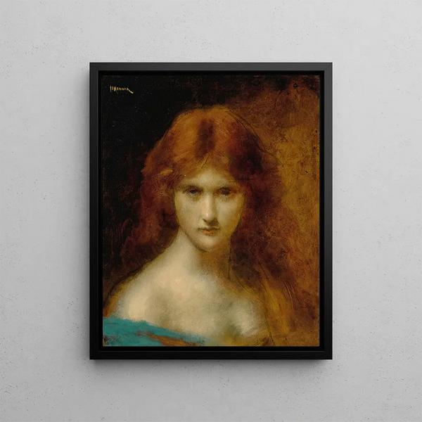 Judith - Jean-Jacques Henner — framed artwork on a wall