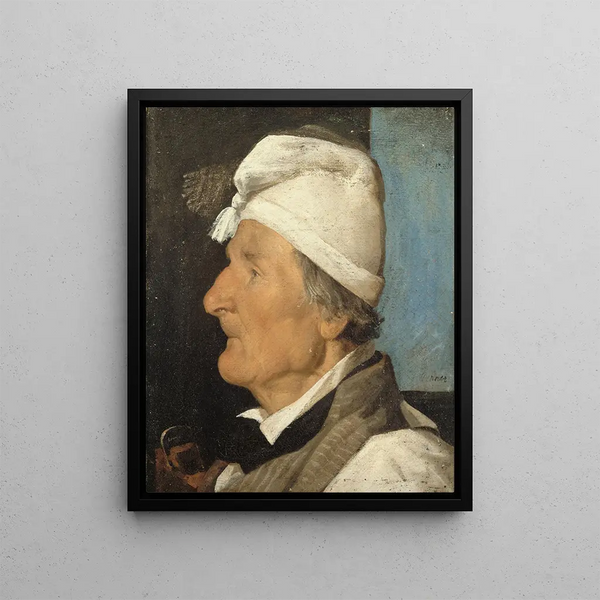 El Carpintero - Jean-Jacques Henner — cuadro enmarcado en la pared